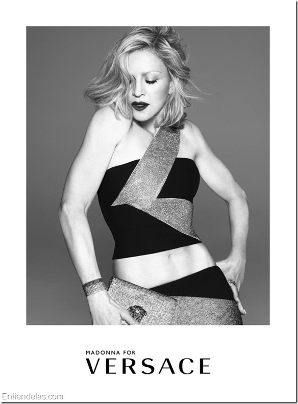 A sus 56 años, Madonna será imagen de la próxima temporada de Versace